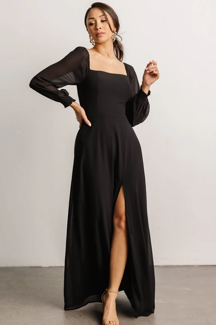 BB Custom Giselle Maxi Dress | Black 8 BB Custom Giselle Maxi Dress | Black