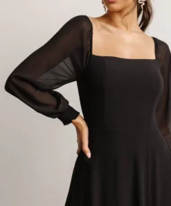 BB Custom Giselle Maxi Dress | Black 15 BB Custom Giselle Maxi Dress | Black