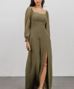 BB Custom Dresses Giselle Maxi Dress | Dusty Olive 14 BB Custom Dresses Giselle Maxi Dress | Dusty Olive