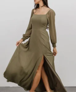 BB Custom Dresses Giselle Maxi Dress | Dusty Olive 15 BB Custom Dresses Giselle Maxi Dress | Dusty Olive