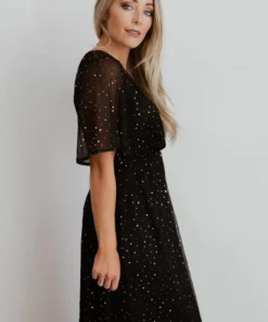 BB Custom Dresses Grace Sparkle Gown | Black 9 BB Custom Dresses Grace Sparkle Gown | Black