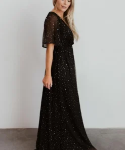 BB Custom Dresses Grace Sparkle Gown | Black 8 BB Custom Dresses Grace Sparkle Gown | Black