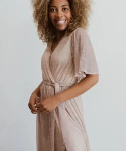 BB Custom Dresses Grace Sparkle Gown | Champagne