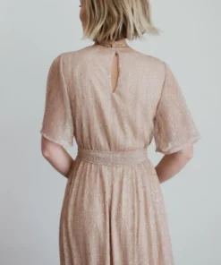 BB Custom Dresses Grace Sparkle Gown | Champagne