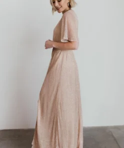 BB Custom Dresses Grace Sparkle Gown | Champagne