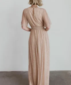 BB Custom Dresses Grace Sparkle Gown | Champagne