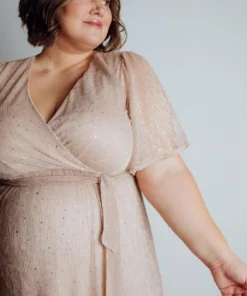 BB Custom Dresses Grace Sparkle Gown | Champagne