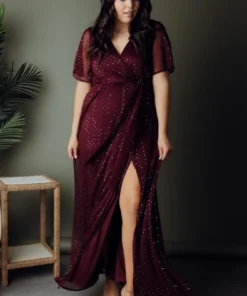 BB Custom Dresses Grace Sparkle Gown | Mulberry 16 BB Custom Dresses Grace Sparkle Gown | Mulberry