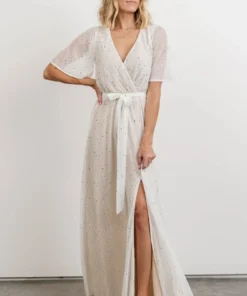 BB Custom Grace Sparkle Gown | White