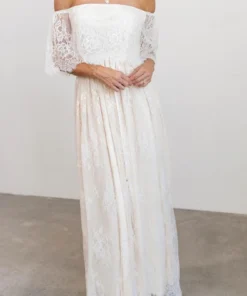 BB Custom Guinevere Lace Maxi Dress | Off White Dresses 29 BB Custom Guinevere Lace Maxi Dress | Off White Dresses