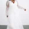 BB Custom Dresses Gypsy Lace Maxi Dress | White