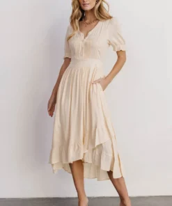 POL Dresses Hannah Midi Dress | Ivory 10 POL Dresses Hannah Midi Dress | Ivory