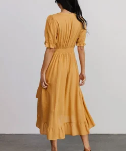 POL Dresses Hannah Midi Dress | Mustard 9 POL Dresses Hannah Midi Dress | Mustard