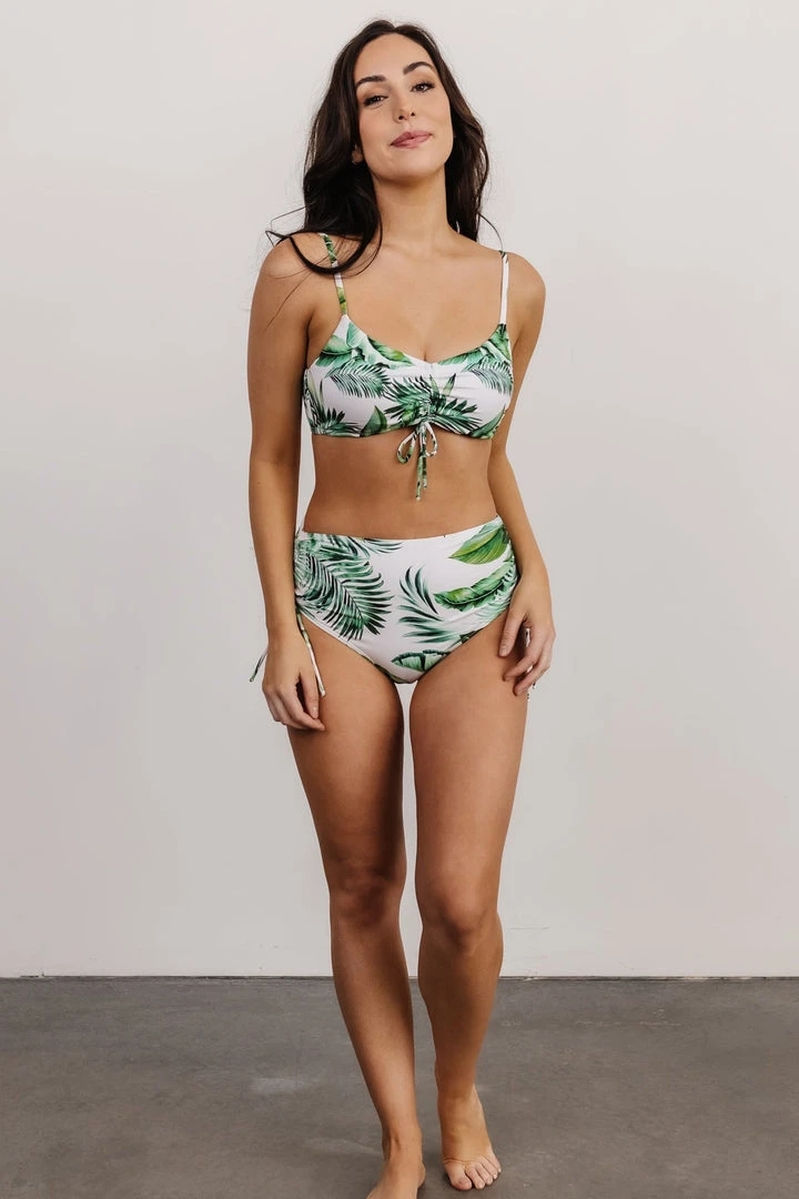 BJB Swim Haven Bikini Top | Green Floral 3 BJB Swim Haven Bikini Top | Green Floral