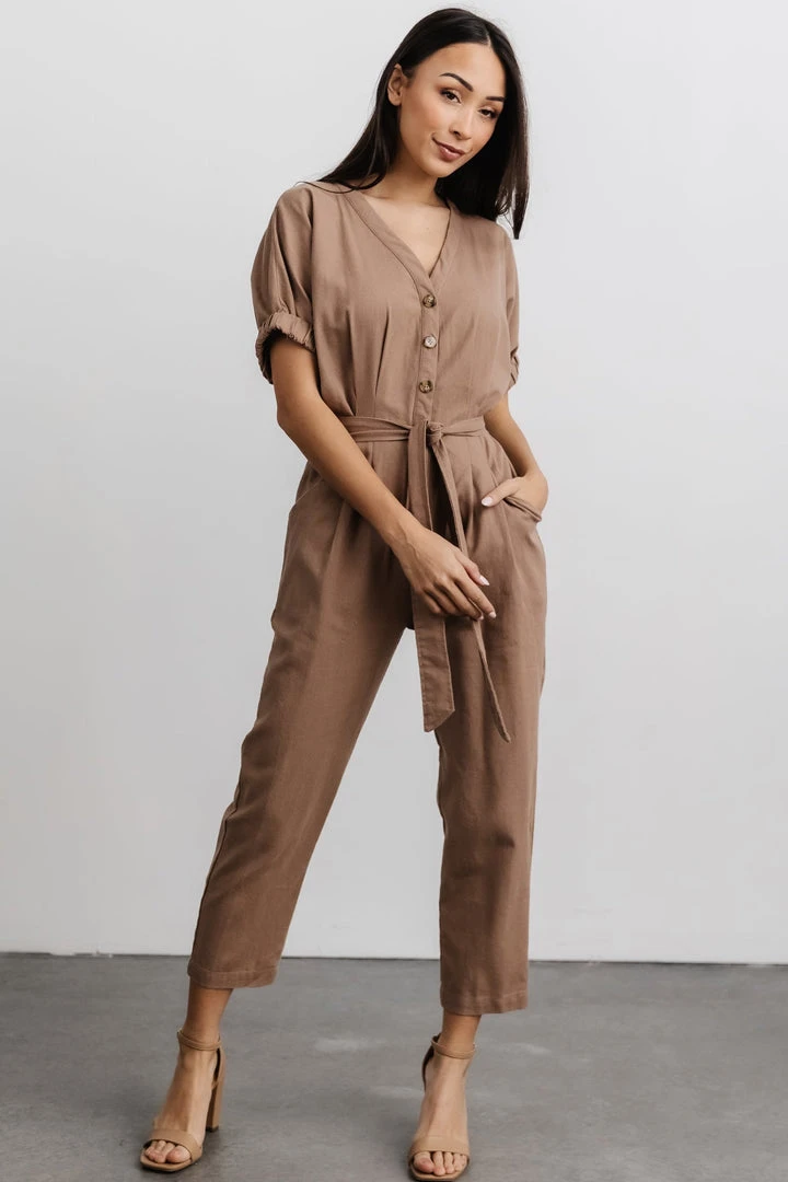 IL Boho Heidi Jumpsuit | Mocha 3 IL Boho Heidi Jumpsuit | Mocha