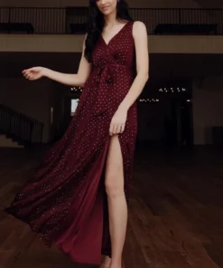 BB Custom Dresses Helen Tank Sparkle Gown | Mulberry