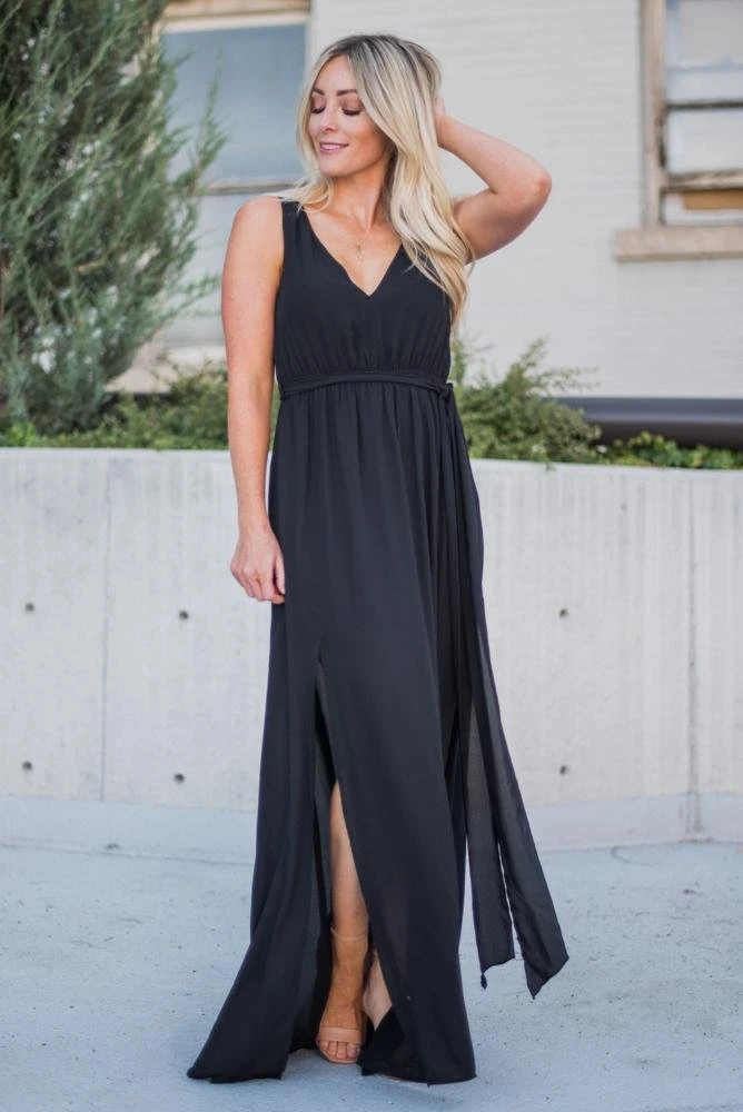 BB Custom Hera Maxi Dress | Black 2 BB Custom Hera Maxi Dress | Black