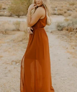 BB Custom Hera Maxi Dress | Copper Dresses