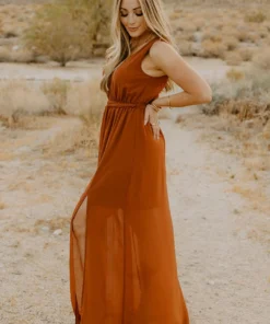 BB Custom Hera Maxi Dress | Copper Dresses