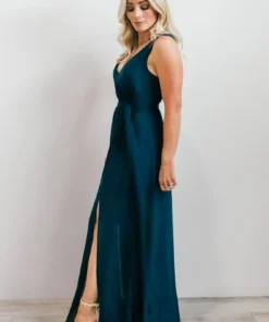 BB Custom Dresses Hera Maxi Dress | Peacock