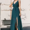 BB Custom Dresses Hera Maxi Dress | Peacock
