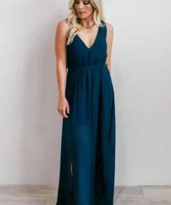 BB Custom Dresses Hera Maxi Dress | Peacock