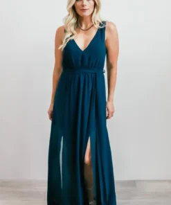 BB Custom Dresses Hera Maxi Dress | Peacock