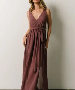 BB Custom Hera Maxi Dress | Vintage Plum 17 BB Custom Hera Maxi Dress | Vintage Plum