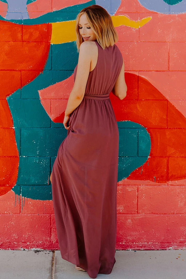 BB Custom Hera Maxi Dress | Vintage Plum 3 BB Custom Hera Maxi Dress | Vintage Plum