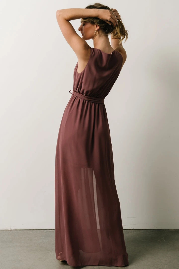 BB Custom Hera Maxi Dress | Vintage Plum 8 BB Custom Hera Maxi Dress | Vintage Plum