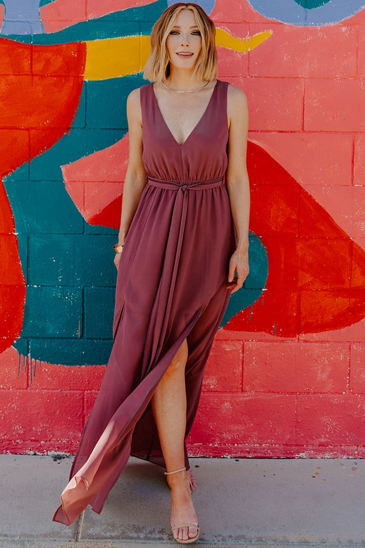 BB Custom Hera Maxi Dress | Vintage Plum 2 BB Custom Hera Maxi Dress | Vintage Plum