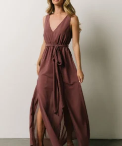 BB Custom Hera Maxi Dress | Vintage Plum 23 BB Custom Hera Maxi Dress | Vintage Plum