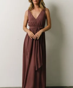 BB Custom Hera Maxi Dress | Vintage Plum 22 BB Custom Hera Maxi Dress | Vintage Plum