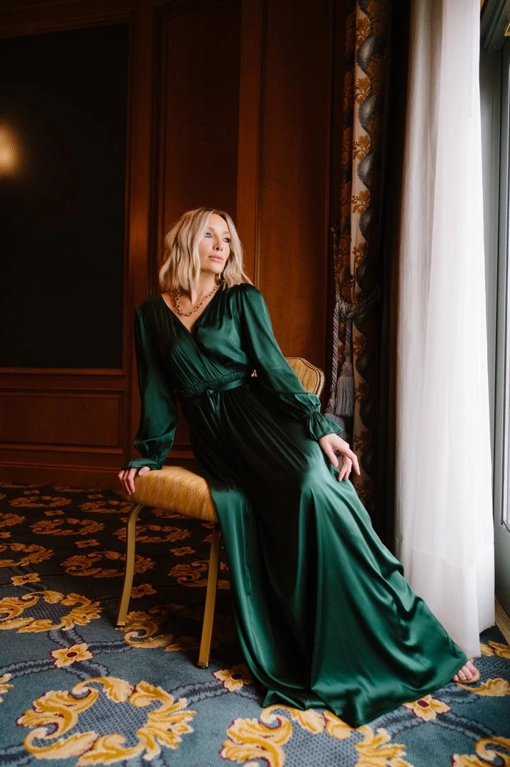 DD Holly Satin Maxi Dress | Dark Green Dresses 11 DD Holly Satin Maxi Dress | Dark Green Dresses