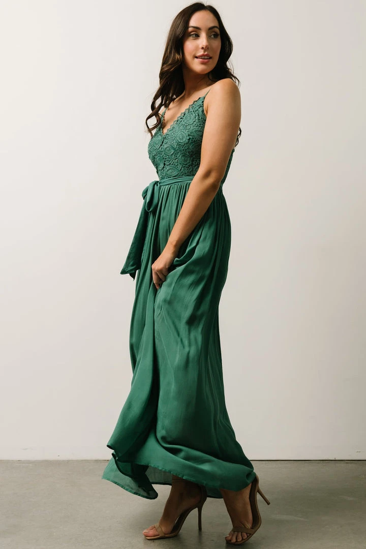 DD Imogene Lace Maxi Dress | Jade 8 DD Imogene Lace Maxi Dress | Jade