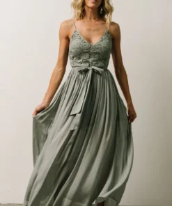 DD Imogene Lace Maxi Dress | Slate Grey Dresses 10 DD Imogene Lace Maxi Dress | Slate Grey Dresses