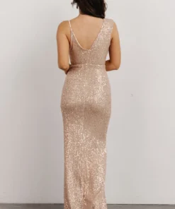 RR Isla Sequin Gown | Champagne Dresses 9 RR Isla Sequin Gown | Champagne Dresses