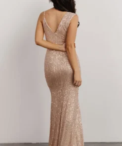 RR Isla Sequin Gown | Champagne Dresses 12 RR Isla Sequin Gown | Champagne Dresses