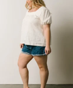 HAY Boho Jennica Square Neck Top | Ivory 12 HAY Boho Jennica Square Neck Top | Ivory