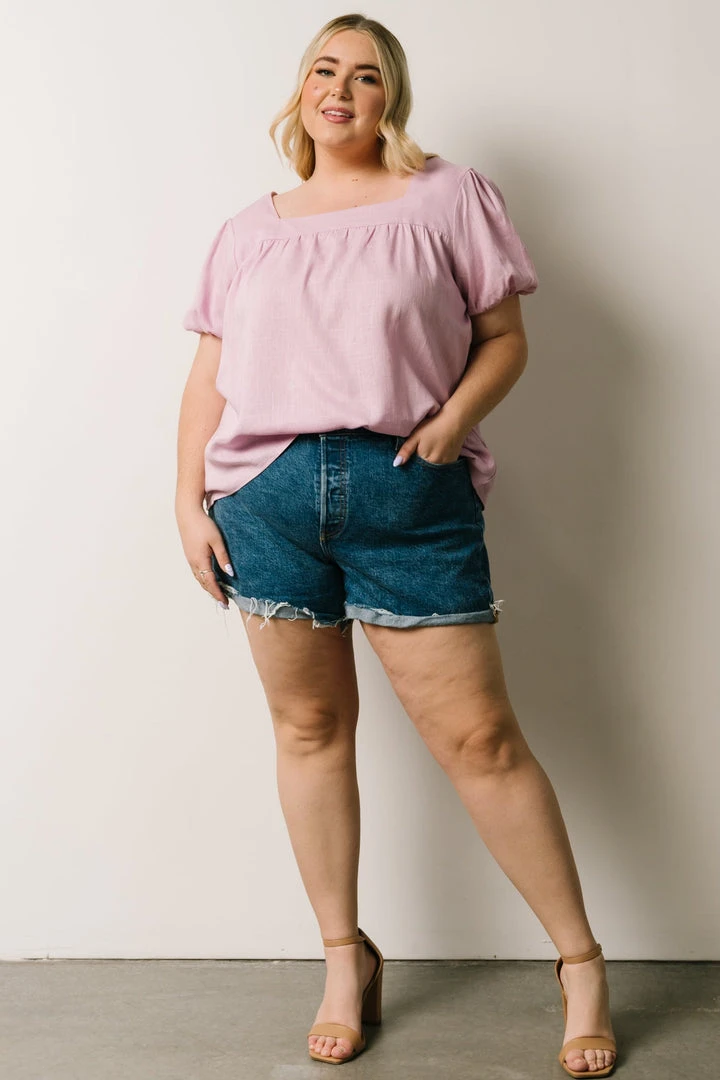 HAY Vacation Jennica Square Neck Top | Lilac 6 HAY Vacation Jennica Square Neck Top | Lilac