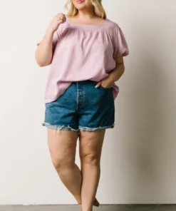 HAY Vacation Jennica Square Neck Top | Lilac 14 HAY Vacation Jennica Square Neck Top | Lilac