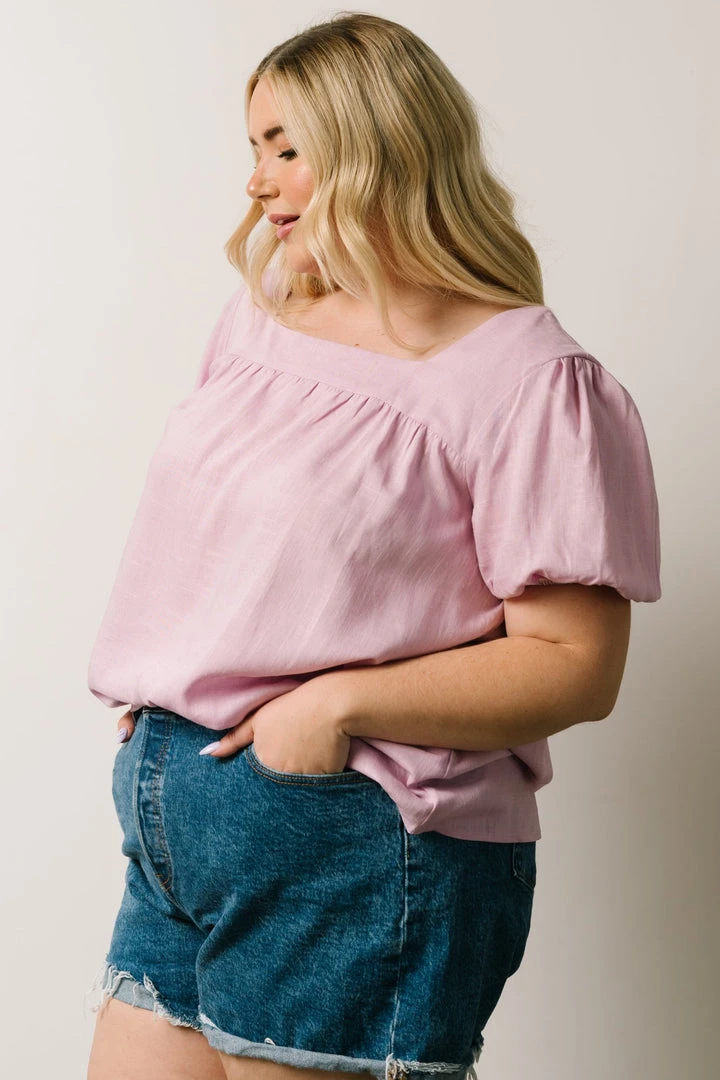 HAY Vacation Jennica Square Neck Top | Lilac 4 HAY Vacation Jennica Square Neck Top | Lilac