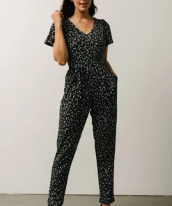 GIL Jewel Jumpsuit | Navy Print