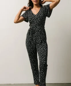 GIL Jewel Jumpsuit | Navy Print