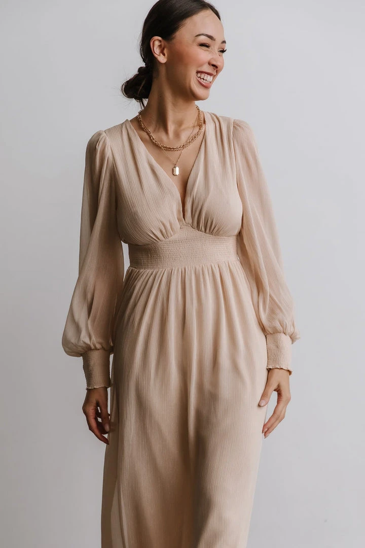 RR Juliette Shimmer Maxi Dress | Champagne 11 RR Juliette Shimmer Maxi Dress | Champagne