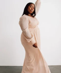 RR Juliette Shimmer Maxi Dress | Champagne 14 RR Juliette Shimmer Maxi Dress | Champagne