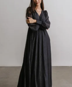 RR Dresses Juliette Shimmer Maxi Dress | Midnight 17 RR Dresses Juliette Shimmer Maxi Dress | Midnight