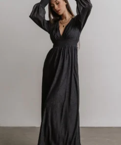 RR Dresses Juliette Shimmer Maxi Dress | Midnight 14 RR Dresses Juliette Shimmer Maxi Dress | Midnight