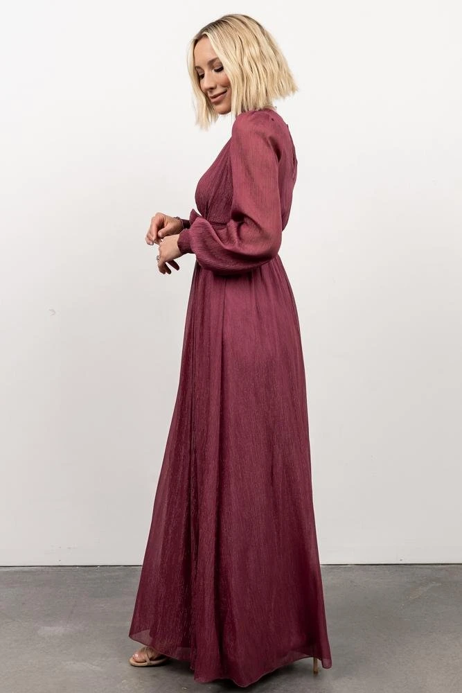 RR Juliette Shimmer Maxi Dress | Orchid Dresses 4 RR Juliette Shimmer Maxi Dress | Orchid Dresses