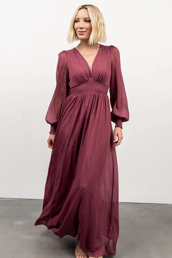 RR Juliette Shimmer Maxi Dress | Orchid Dresses 1 RR Juliette Shimmer Maxi Dress | Orchid Dresses